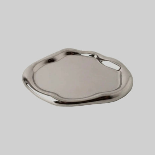 Nordi Plate, Silver Cloud Tray Product Picture, Nordic minimalist Style
